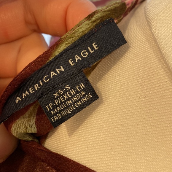 AE Smocked Floral “Kimono” - Picture 3 of 4